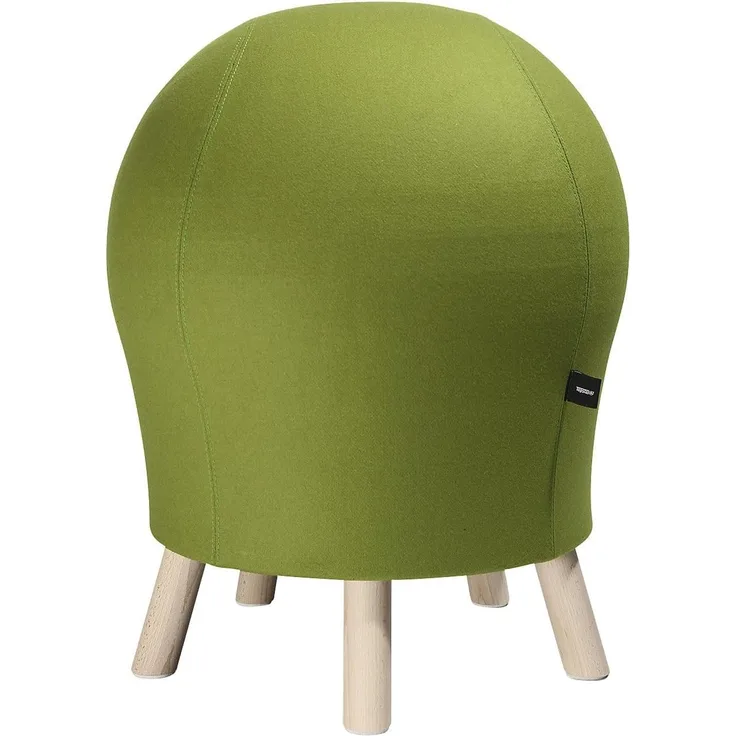 Topstar Hocker Sitness 5 Alpine in edler Filzoptik, grün