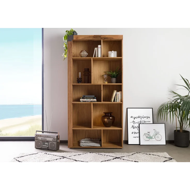 Regal Wild-/Zerreiche 100x35x204 natur geölt NEW AMSTERDAM #14 – Bild 9