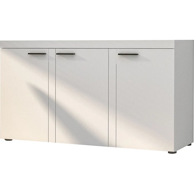 AX LIVING Sideboard Wohnzimmer Spacoro 3D – Stilvolle, Modern in Weiß – Bild 2