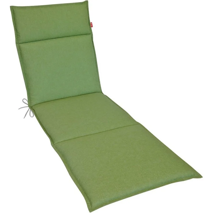 Herlag Liegenauflage Bea, Liegepolster Gartenliege 190x60x4,5cm Wasserabweisend Oliv – Bild 1