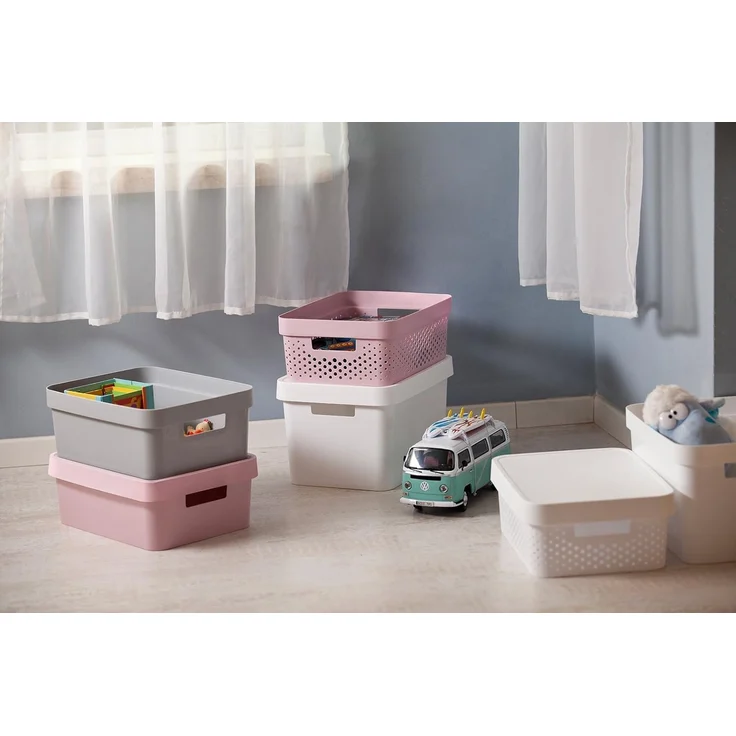 Curver Aufbewahrungsbox, Behälter mit Deckel Infinity 45 L – Bild 3
