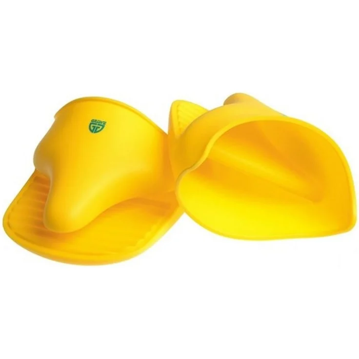 GRÄWE Universaldeckel GRÄWE Topfhandschuhe aus Silikon, 2er Set – Bild 2