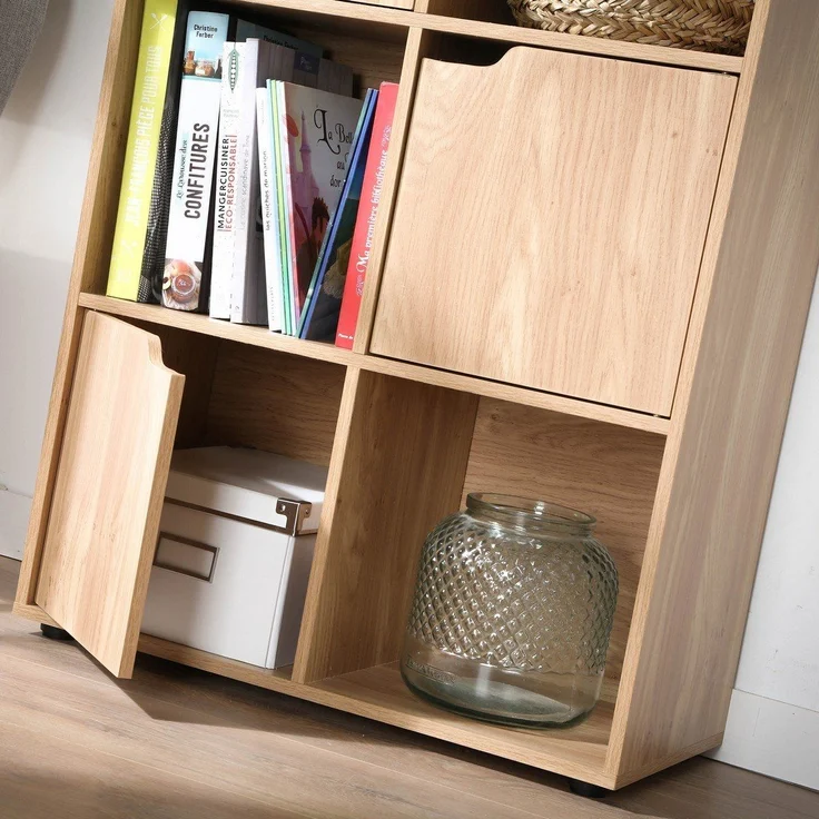 Casâme Möbelstück mit 6 Fächern und drei Türen - L60 cm - Holz – Bild 6