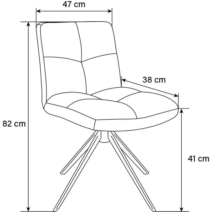 HOME DELUXE Essgruppe Oval inkl. Sternfuß - 200 x 120 cm Fishbone Oak 6 Stühle Hellgrau – Bild 8