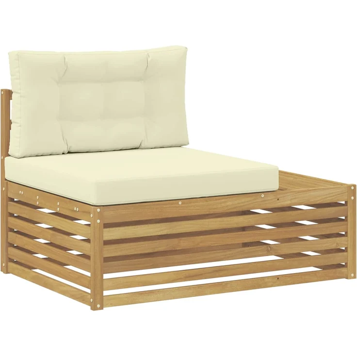 vidaXL 6 stk. Outdoor-Sofagarnitur Weiß 3391120 – Bild 3