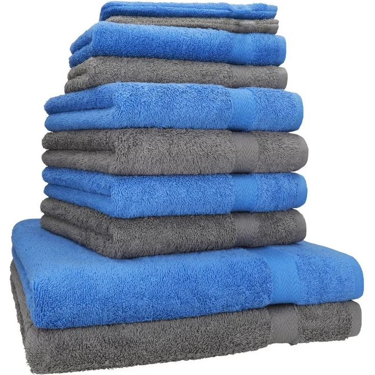 Betz Handtücher Premium Handtuch-Set 10-teilig, (Set, 10-St), Duschtücher, Handtücher, Gästetücher & Waschhandschuhe – Bild 1