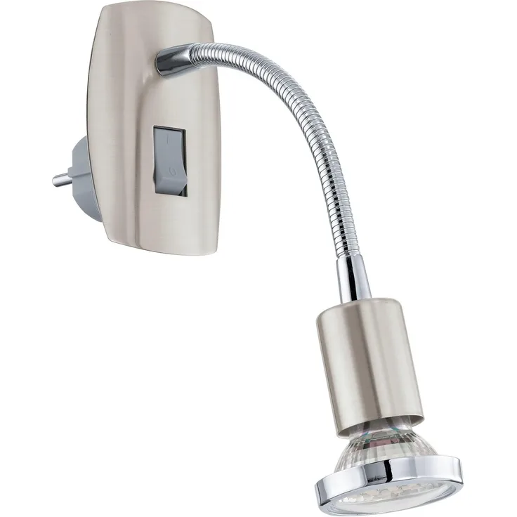 Eglo STECKDOSENSPOT GU10 2,5W NI-MT (92933 MINI 4 LED +LM)