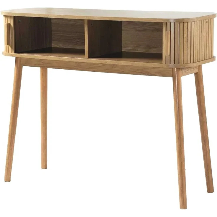 Casâme 'ERNEST' Konsole 2 Schiebetüren B100 cm - Helles Holz – Bild 9