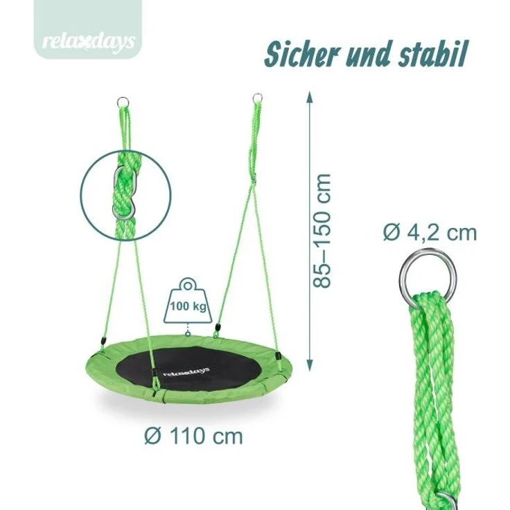 Nestschaukel 110 cm – Bild 4