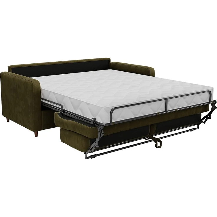 Vente-unique - MASITIA - Schlafsofa - Holz, Platte - Holz - Khaki - 180 x 95 x 90 cm – Bild 5