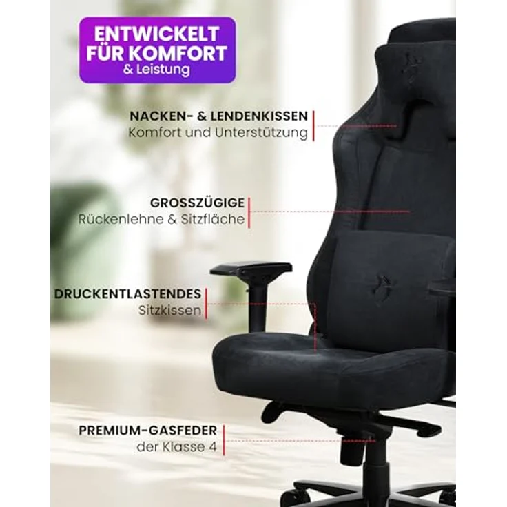 Arozzi Gaming-Stuhl Vernazza Supersoft – Bild 5