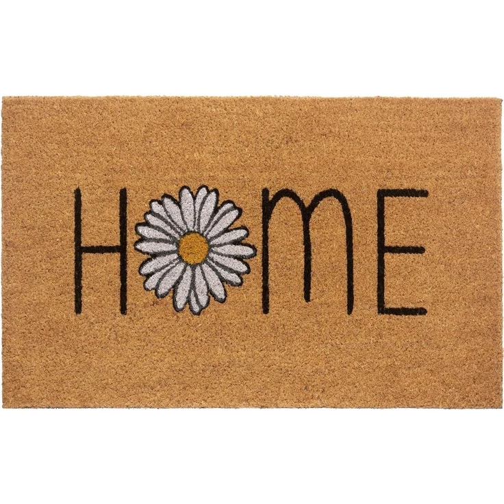 HANSE Home Fußmatte Home, Türmatte, rechteckig, Höhe: 15 mm, Kokos, Schmutzfangmatte, Outdoor, Rutschfest, Innen, Kokosmatte, Flur – Bild 1