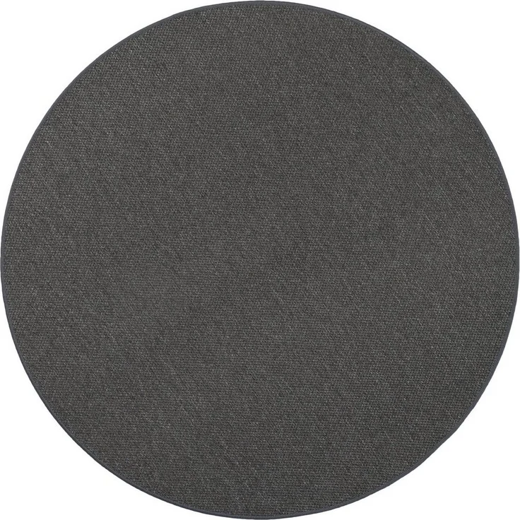 Snapstyle Designteppich Bentzon Natur Flachgewebe Teppich Rund, Rund, Höhe: 5 mm – Bild 5
