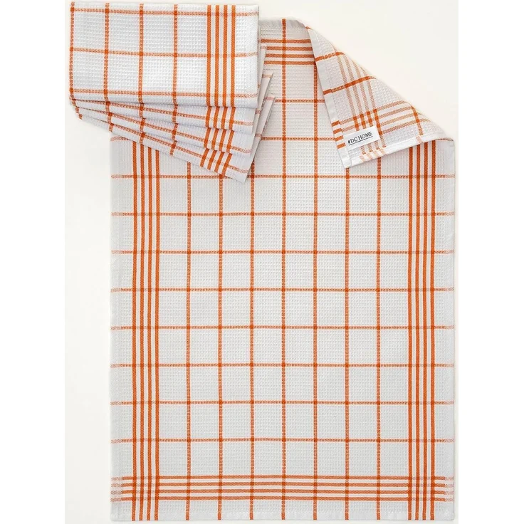 Hermia Concept 'Soft - Orange' Handtuch-Set (5-teilig), Orange, 50 x 70 cm – Bild 1