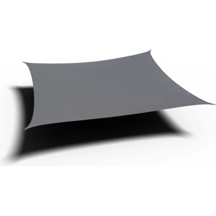 Dreamsail Sonnensegel Quadrat, grau