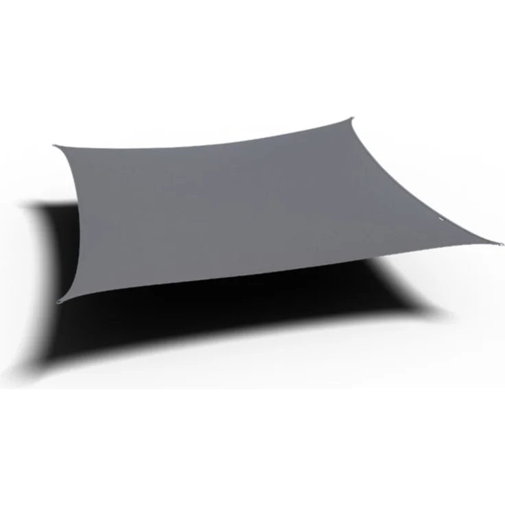 Dreamsail Sonnensegel Quadrat, grau – Bild 1