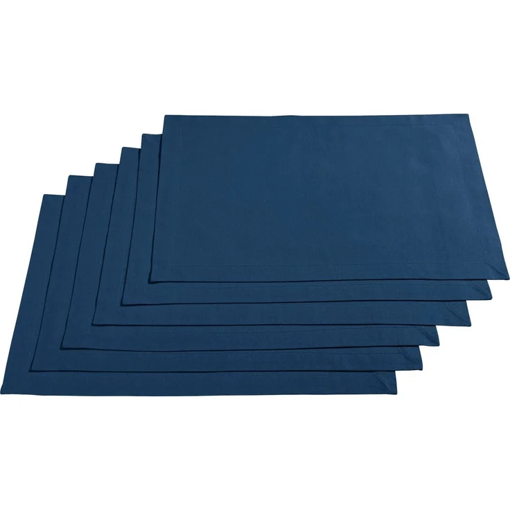 REDBEST Platzset Tischset "Seattle" 6er-Pack, Baumwolle Uni – Bild 5