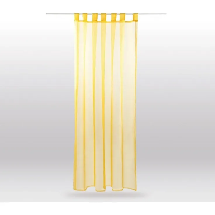 Bestlivings Gardine Noella (1 St), Schlaufen, transparent, Sichtschutz 140x245cm transparente Scheibengardine in versch. Farben