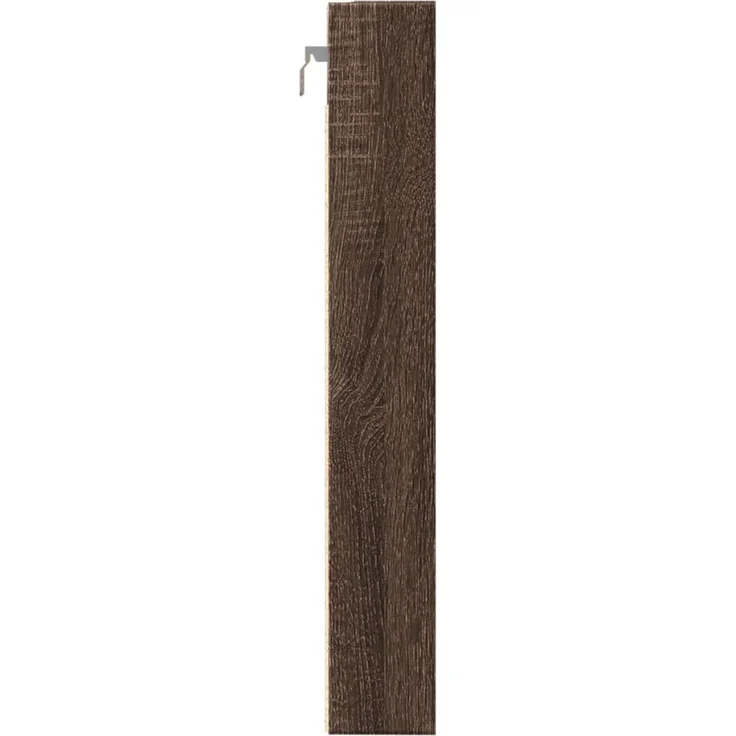 vidaXL Vitrinenschrank Braun Eichen-Optik 80x8,5x58 cm Holzwerkstoff 847960 – Bild 6