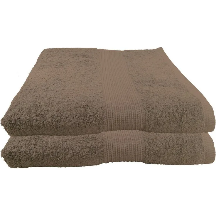 Julie Julsen Badetuch 2-Badetuch-Walnuss-Badetuch 100x150 cm, Baumwolle (2-St)