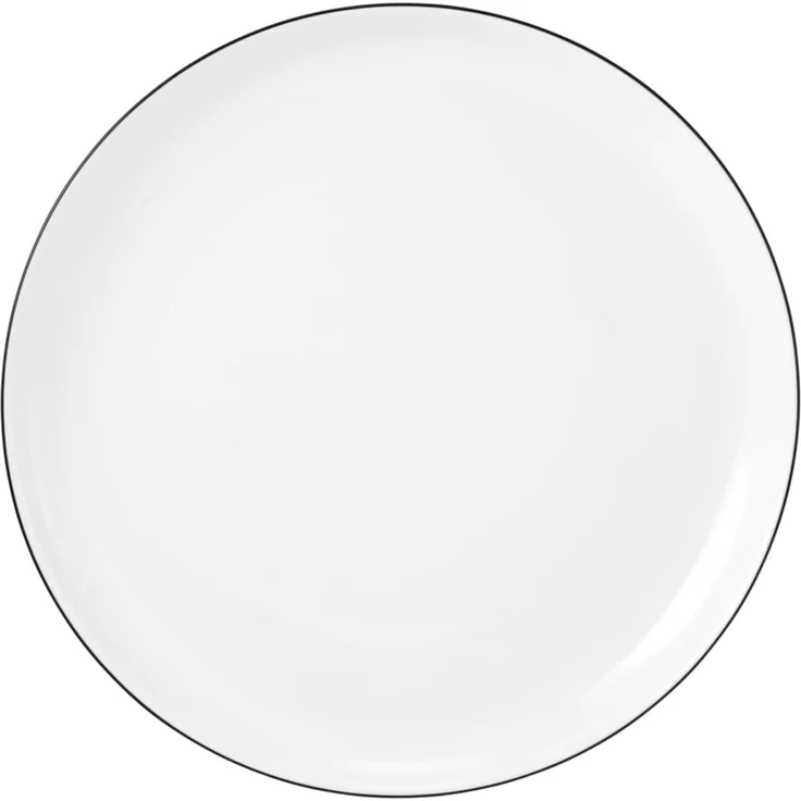 Seltmann Weiden Lido Black Line Kaffeeservice rund 18-teilig – Bild 2