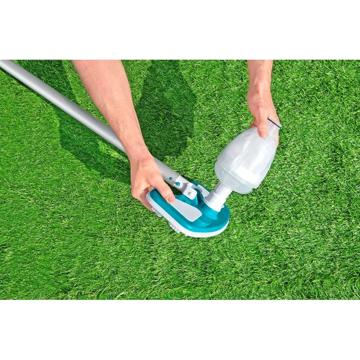 Poolpflege Basis-Set AquaClean™ mit pumpenbetriebenem Poolsauger & Kescher für Poolgrößen bis 610 cm – Bild 13
