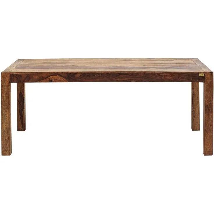Kare Design Authentico Tisch, 75 x 80 x 140 cm, Braun