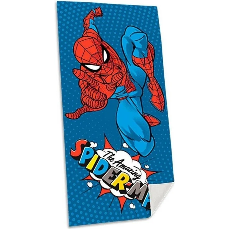 Spider-Man - Badetuch - blau/rot - ca. 70 x 140 cm – Bild 2