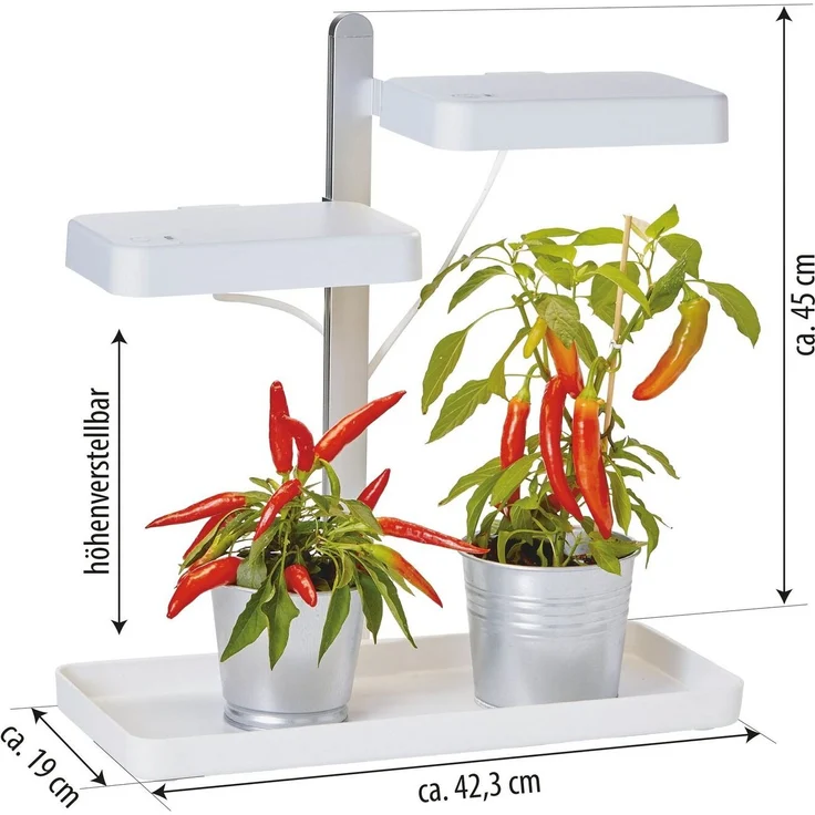 Northpoint Pflanzenlampe LED Pflanzenlampe Pflanzenleuchte Gewächslampe 30W Grow Kräutergarten – Bild 2