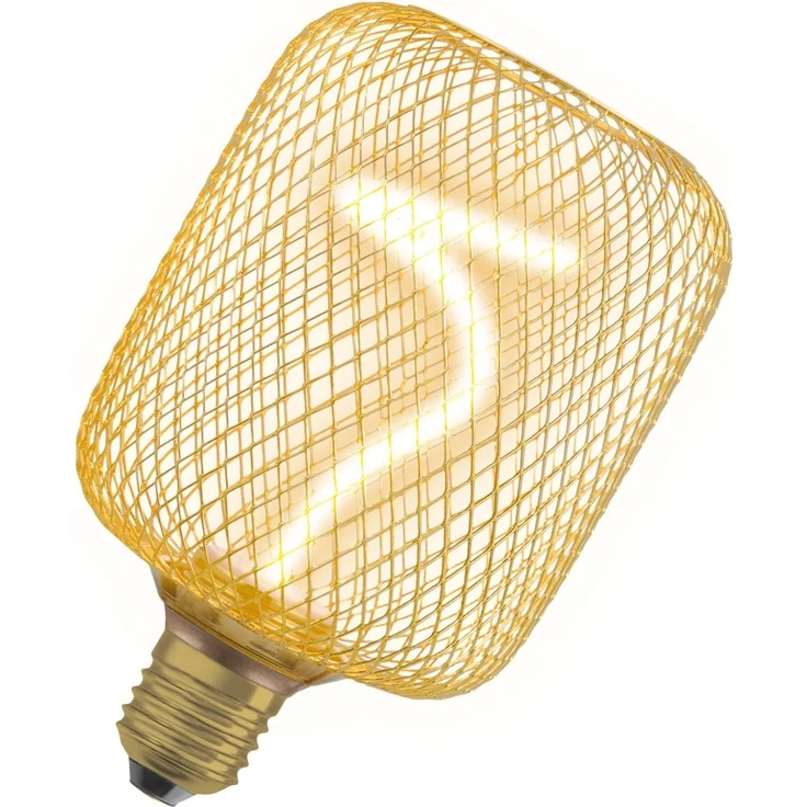Osram LED Dekoleuchtmittel E27 Square Gold 3,5W dimmbar warmweiß – Bild 1