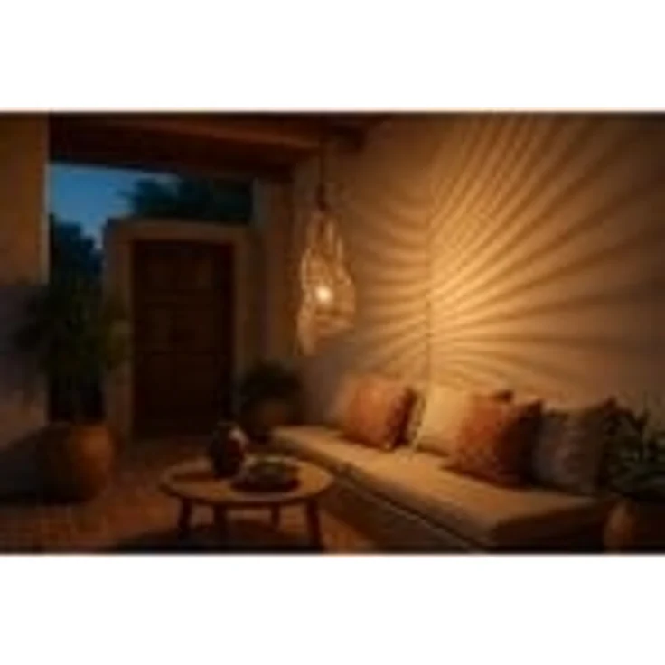 Rattan Lampe Mamuju – Bild 7