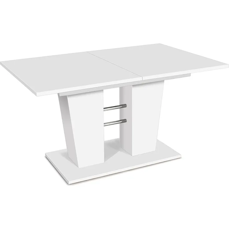 Esstisch >Bomuli< in Weiß - 180x75x90cm (BxHxT)