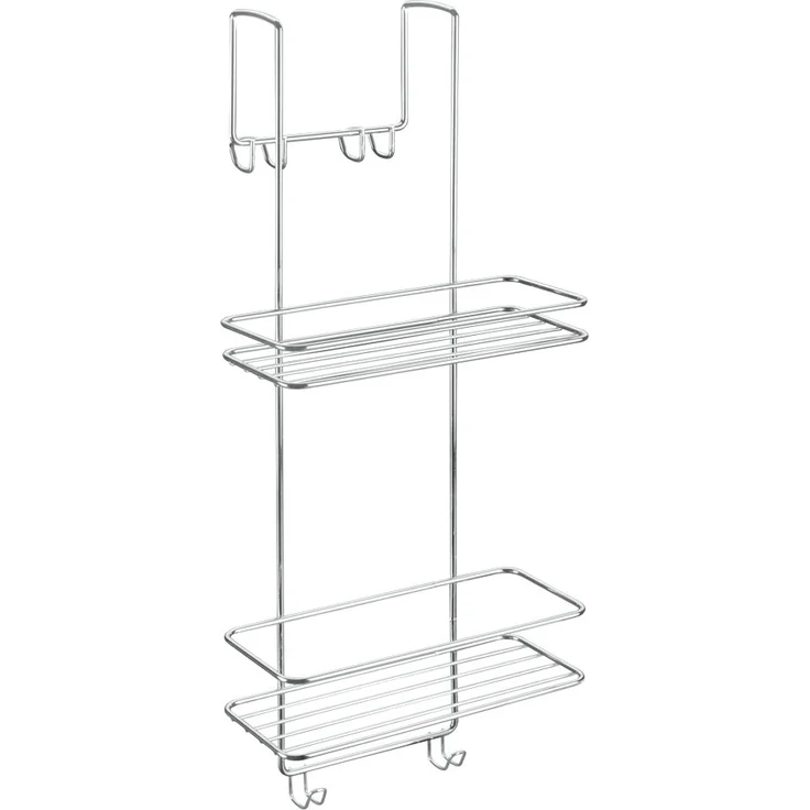 METALTEX 403302000 Reflex LUXY 2-etagiges Duschregal 25 x 20 x 60 cm Chrometherm – Bild 1