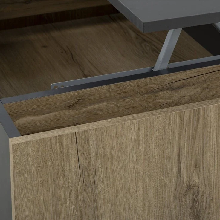 Calicosy 'URBAN' Beistelltisch H44 cm - Helles Holz – Bild 5