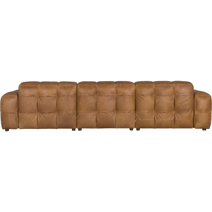 HACKMAN 4,5-Sitzer Sofa Echtleder Cognac von DUTCHBONE – Bild 3