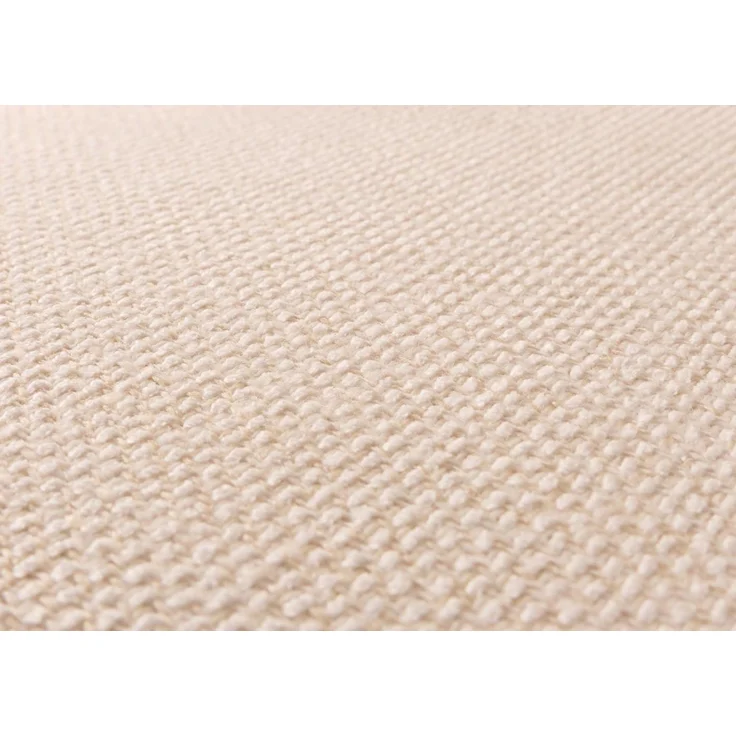 Schaukelstuhl HWC-N13, Schwingstuhl Relaxsessel Fernsehsessel, Massiv-Holz Metall Stoff/Textil 320g/m² ~ creme – Bild 4