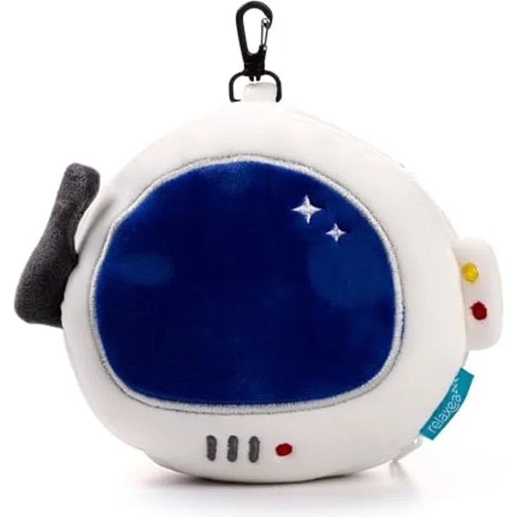 Puckator Reisekissen und Schlafmaske Space Cadets Astronaut, Plüsch, 1-tlg, Kopfkissen, ca. 14 x 28 x 6 cm (geöffnet) – Bild 4