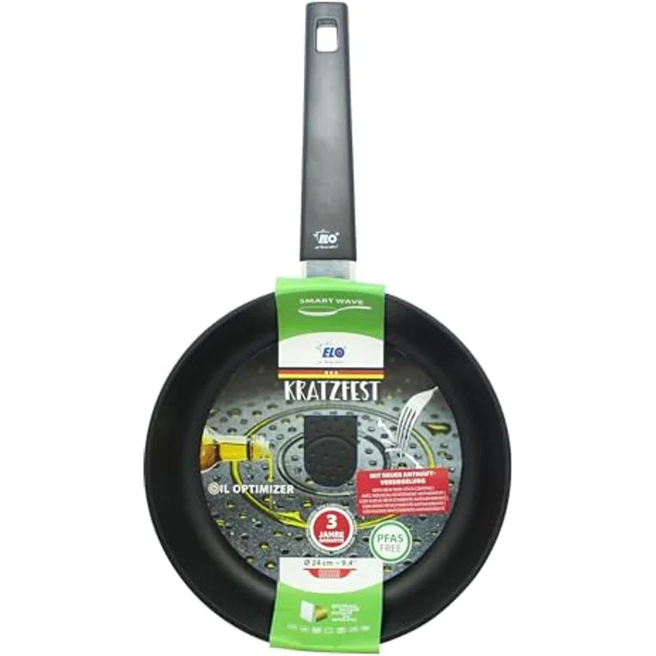 Pfanne ELO SMART WAVE D 24 cm schwarz Bratpfanne Pfannen-Set Pfannenset – Bild 6