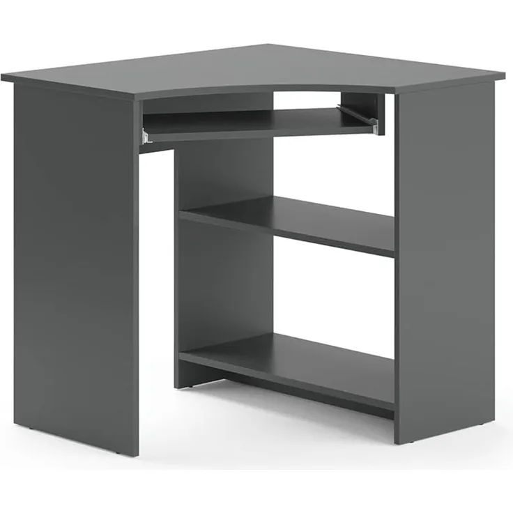 Eckschreibtisch Odin Anthrazit 83 x 76 cm Vicco