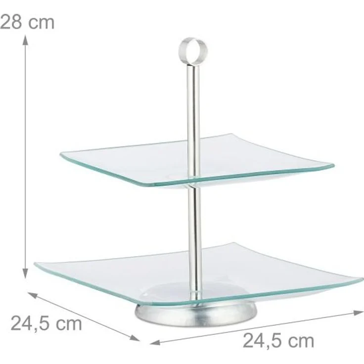 10 x Etagere 2-stufig – Bild 4