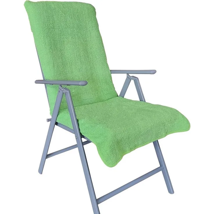 NYVI Strandtuch Frottee Schonbezug für Gartenstuhl NYVISpa 60x130 cm, Frottee, Hygiene Auflage für Hochlehner Gartenstühle