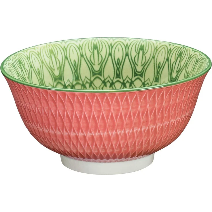 Bowl Schüssel Dessert-Schale Müslischale Ø15cm cilio AMICI Rauten rosa 107777 – Bild 1