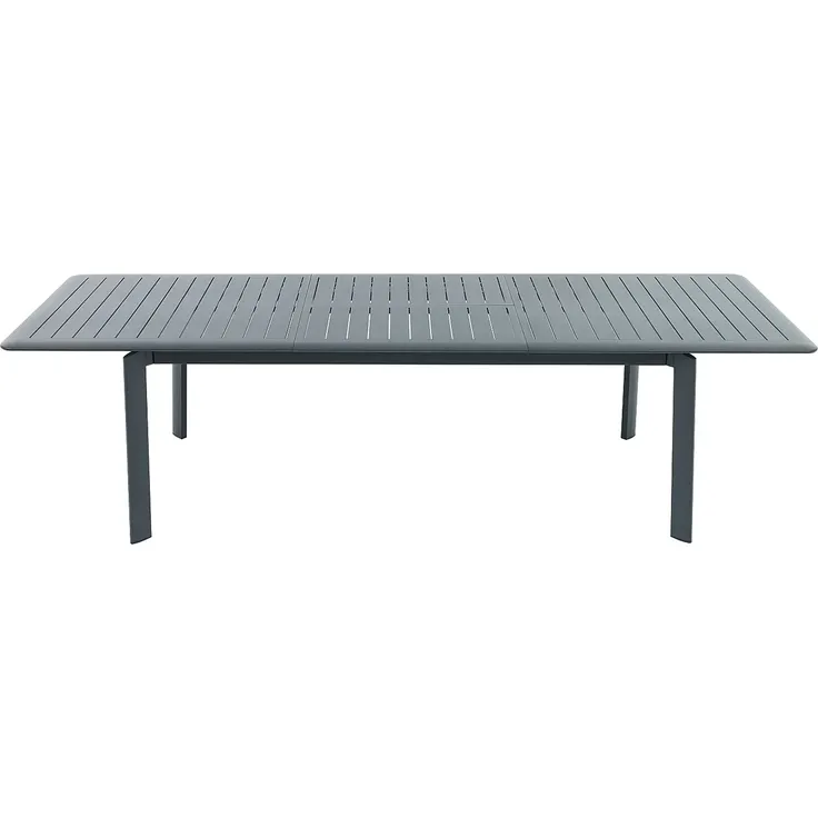Vente-unique - VELYRA Gartenessgruppe Metall Grau - B 60 cm100 cm x H 85 cm75 cm x L 57 cm205 cm286,5 cm – Bild 5