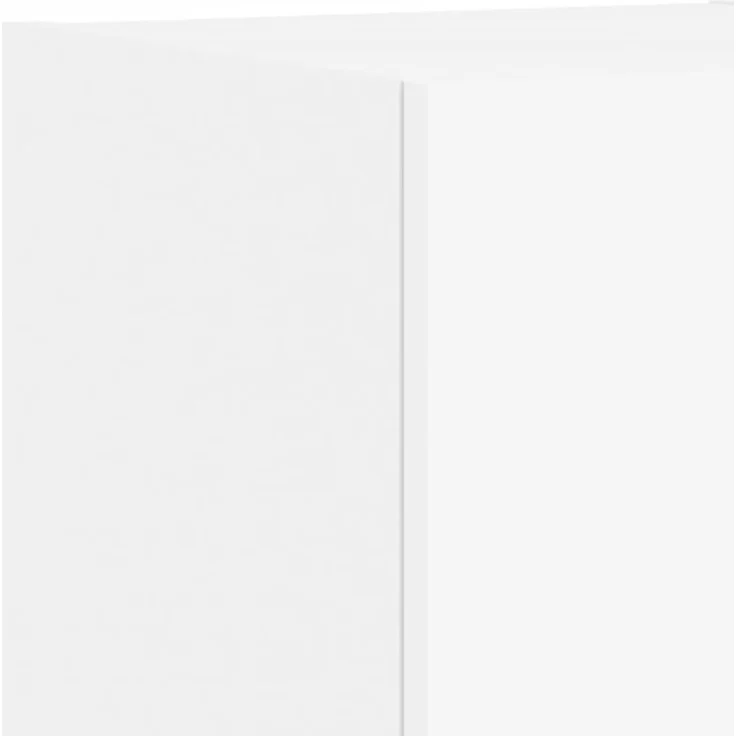 vidaXL 4-tlg. TV-Wohnwand mit LED-Leuchten Weiß 3216881 – Bild 8
