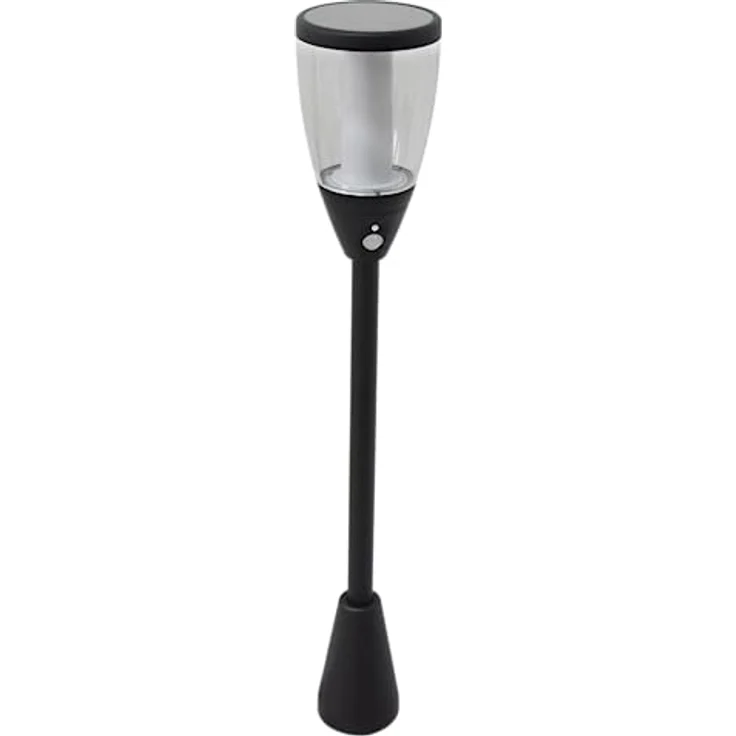 REV LUMUS 170 Solarleuchte Garten, Stehleuchte mit Bewegungsmelder, Gartenbeleuchtung, 200lm, 3000K, 2W, IP65, schwarz – Bild 2
