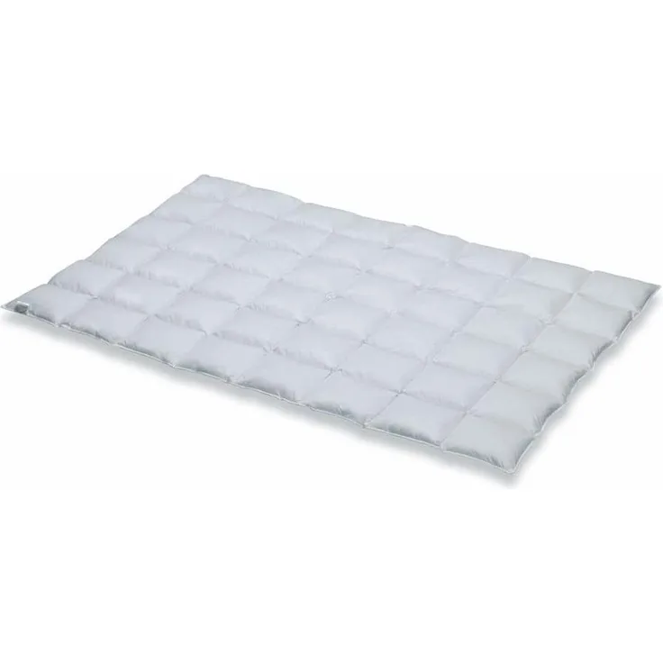BettwarenShop Daunendecke Comfort leicht, Füllung: 60% Daunen, 40% Federn|240x220 cm