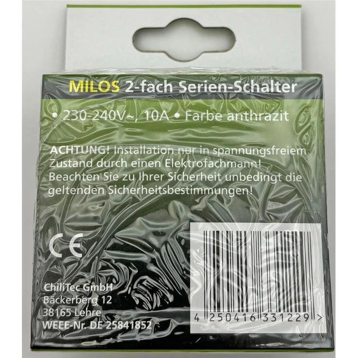 LED Wandleuchte "Fachada"IP54, 2x3,5W, 3000K, warmweiß – Bild 9