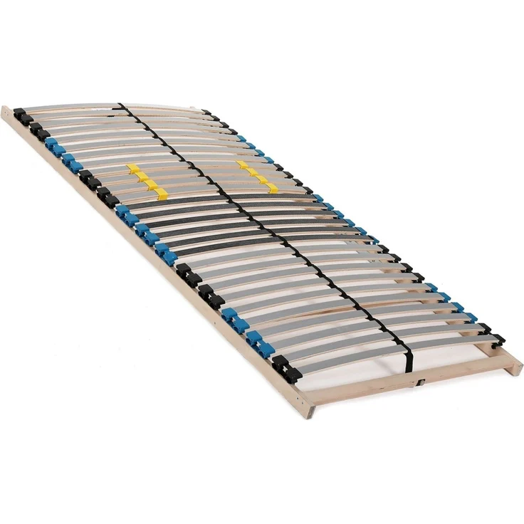 Sleepneo Lattenrost, 140x200 cm, 28 Latten, 7 Zonen, 140 kg Belastbarkeit, Birkenschichtholz – Bild 1