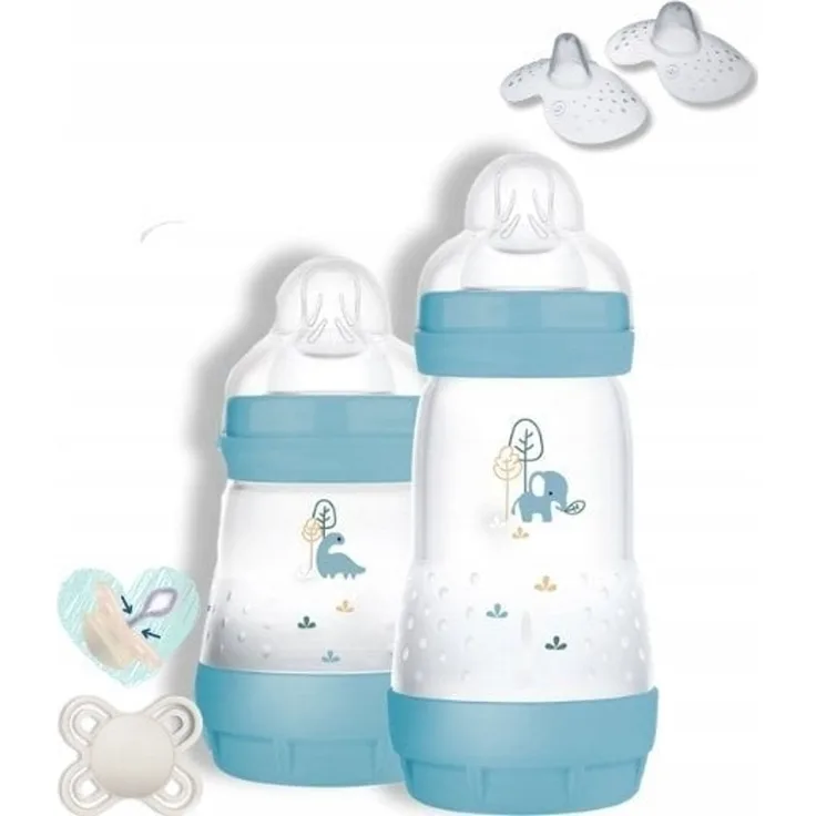 MAM BABY 1193 Flasche m/ Kol Perfect Start 320 ml Planet Love Chlopiec