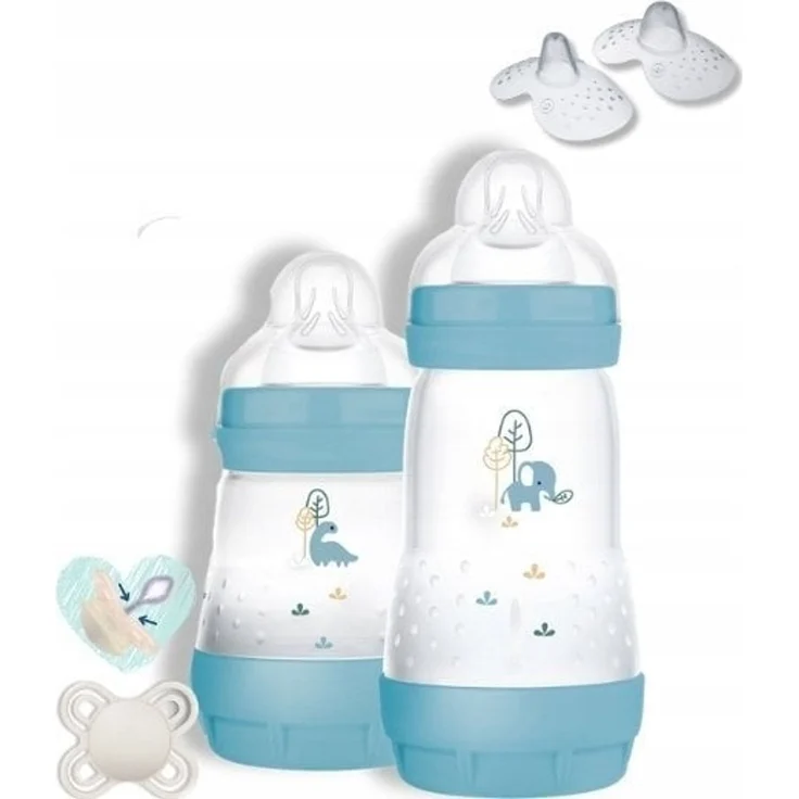 MAM BABY 1193 Flasche m/ Kol Perfect Start 320 ml Planet Love Chlopiec